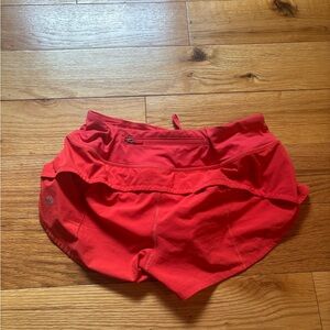 Lululemon speed up shorts size 4